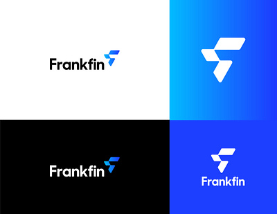 Letter F for Finanial Firm blue brand branding f logo finance financial logo flat logo letter f logo logo design logo mark minimal ui visual identity