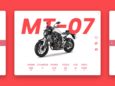 #045 DailyUI Challenge - Info Card card challenge dailyui info infocard minimal moto ui