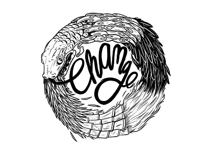 #change black and white change digital ink drawing illustration ink snake textures