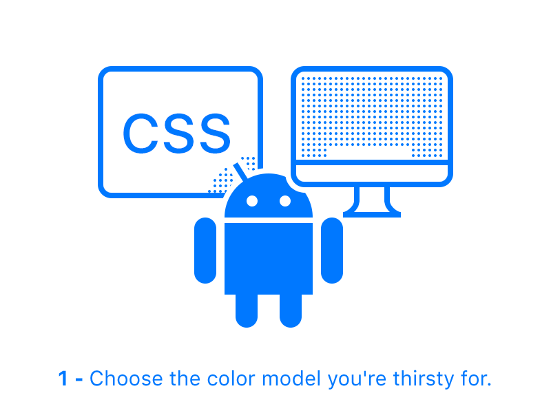 How Sip works color functionalities picker sip steps