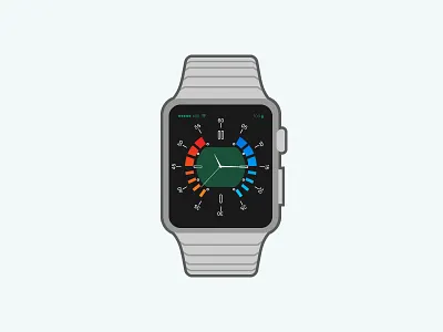 Goldeneye Watch 007 apple watch flat goldeneye