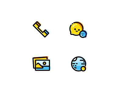 Icons Design illustration