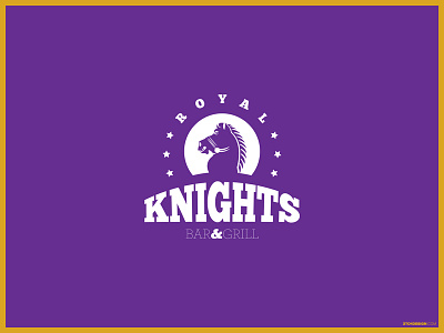 Bar & Grill Logo Concept bar branding concept graphic graphic design identity logo logo design restaurant