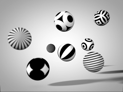 Just Spheres cinema 4d daily everyday looping gif spheres