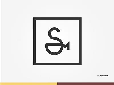 "San Michele" coffee golden logotype ratio sign vintage