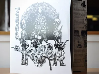 The Guns Double LP album album art lp art