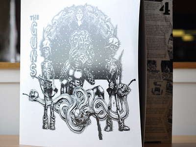 The Guns Double LP album album art lp art