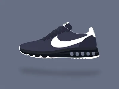 Air Max Day 2016 air blue drawing illustration jordan line max nike shoe