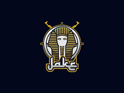 King Tut. design illustration mascot