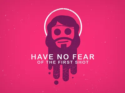 Hail Dribbble! dribbble hello illustration jesus thankyou
