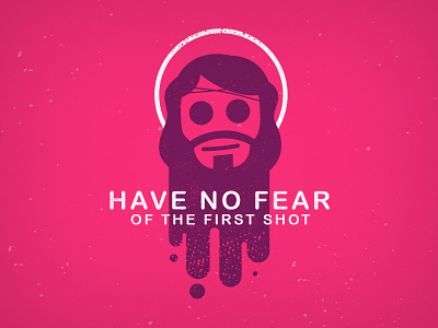 Hail Dribbble! dribbble hello illustration jesus thankyou