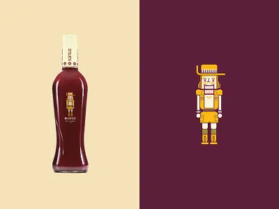 Xango Holiday Bottles - Australia christmas holidays illustration nutcrackers packaging