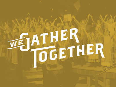 The Gathering of the Together Kind gather identity logo mississippi theatre together