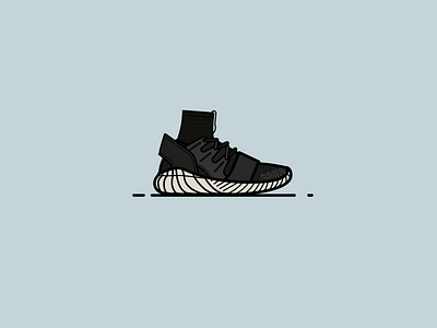 Adidas Tubular Doom adidas atlanta fitness flat icon illustration shoes sneakerhead sneakers