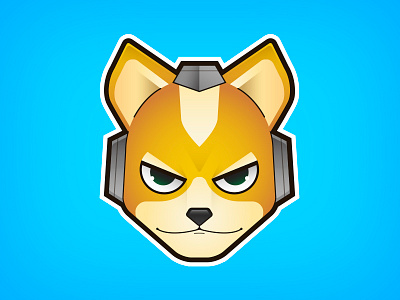 Fox McCloud animal character fox game gaming lylat wars nintendo starfox