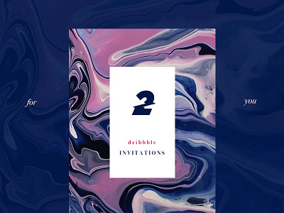 Dribbble Invitation for you! draft dribbble follow free freebie give away invitations invite two