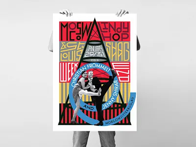 Moscow St. Louis Shag Weekend lettering moscow mustaev shag typography