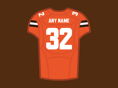 Browns Jersey browns cleveland dawgpound illustration jersey nfl sports