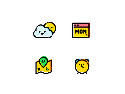 Icons Design illustration