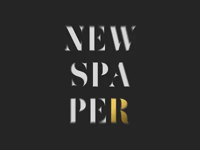 newspaper graphic graphicdesign typo typography