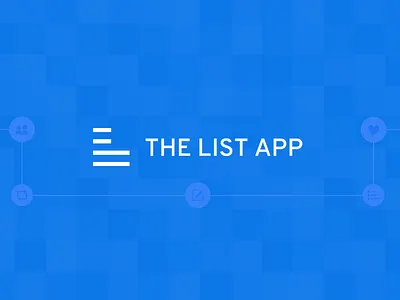 Apple feature art for The List App apple art featured the list app