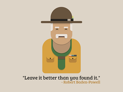 Lord Baden-Powell arts bade bakken billion billionarts camping lord nature noble outdoors powell scouting