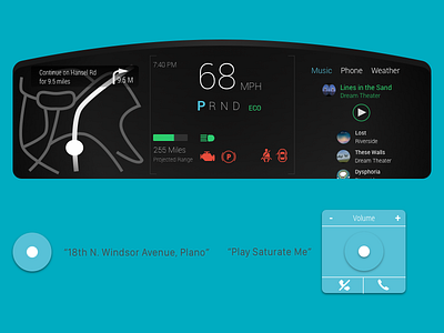 Instrument Cluster cars cluster design instrument interaction ux