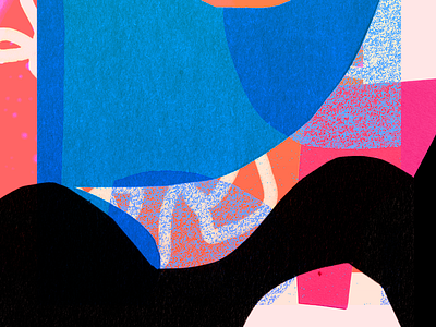 frame abstract collage color fun paper shapes texture video