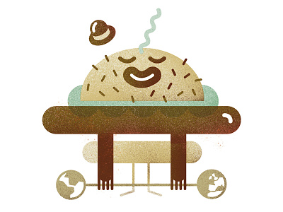 Gentleman Magazine burguer character design chef cooking drawing editorial editorial illustration gourmet illustration magazine trends vector