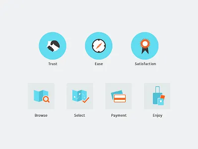 Jetbay Icon browse clean corporate design flat icon information ios8 services style travel ui