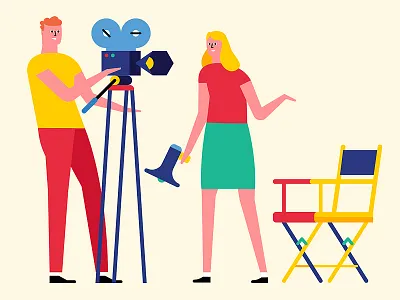 Action camera director film kulig megaphone set