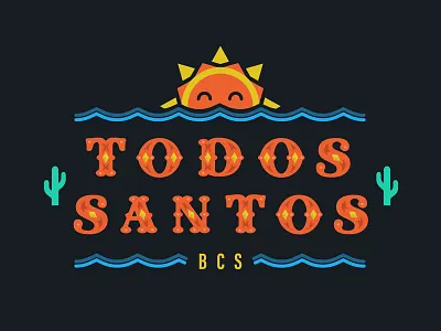 Todos Santos cactus jewels ocean sun