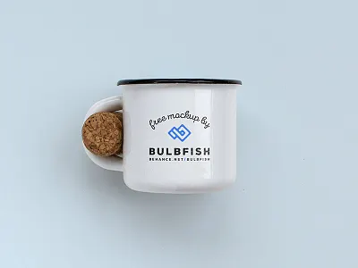 Free Mug Mockup bulbfish cork cup free freebie metal mock up mockup mug
