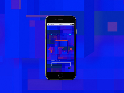 Build It. app design building app geometric app geometric buildings ui ux