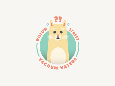 Vacuum Haters cat logo marnie sports team vacuum