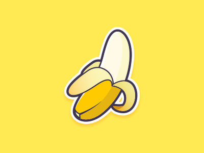 Banana Sticker