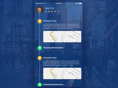 Daily UI - Day #9 New York city map branding daily event graphic design illustration ios logo ui ux