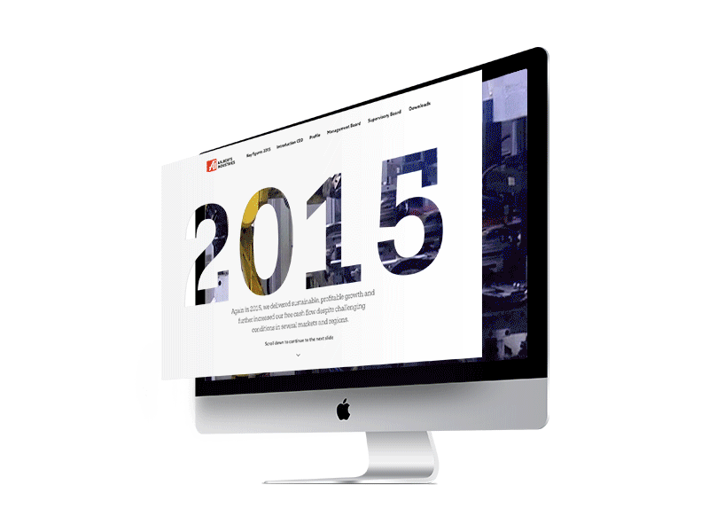 Aalberts Industries Annual Report 2015 annual report full screen industrial key figures online processes products systems ui ux video