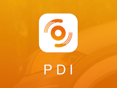 PDI Icon app flat geometric icon ios material design sketch ui