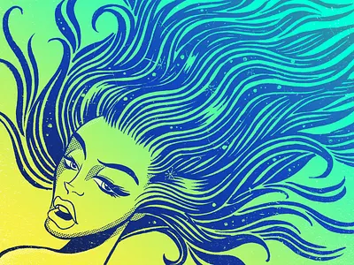 Cosmic Mermaid ledo ledodesign