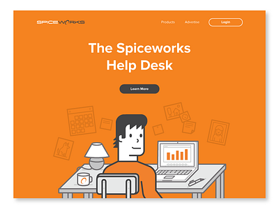Spiceworks Ui Exploration experience tech ui ux web