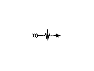 Arrow arrow beat heart life nature sketch stream texture