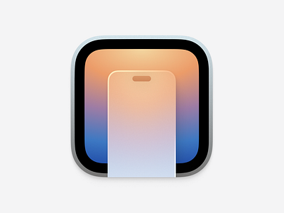 iPhone Mirroring macOS Icon app icon icon macos macos app icon