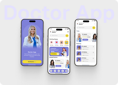 Online Doctor Appointment Mobile App appointment doctor appointment doctor booking app health assessment health care health care app hospital app medicine app mobile app pharmacy app ui ux