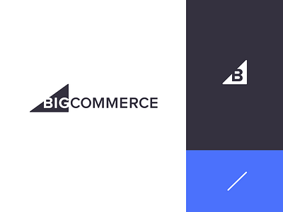 The New Bigcommerce Logo branding growth identity logo success triangle