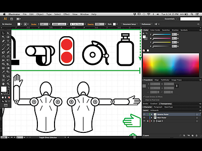 Poster Project Part 3 bell bike cycling equipment icon model signal