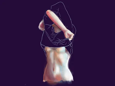Amelia digital digital lifedrawing drawing first shot illustration