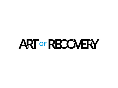 Art of Recovery Logo art brand charity logo
