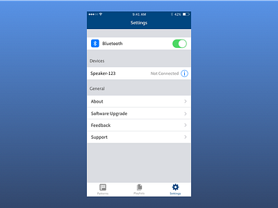 DailyUI - #007 - Settings dailyui settings