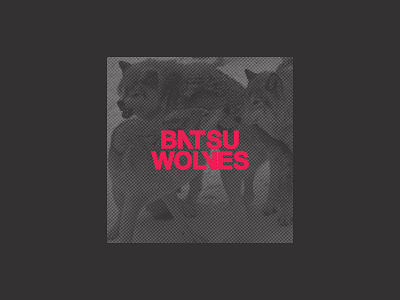 Batsu Wolves – Exploration batsu brand dark exploration halftone pack pink shirt type wolf wolves
